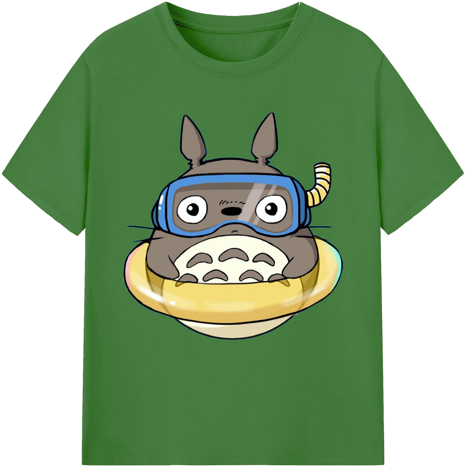 （画像用） となりのトトロ 草壁メイ 草壁サツキ My Neighbor Totoro Satsuki Kusakabe Mei Kusakabe レディースカジュアルプリントTシャツ（綿100％）